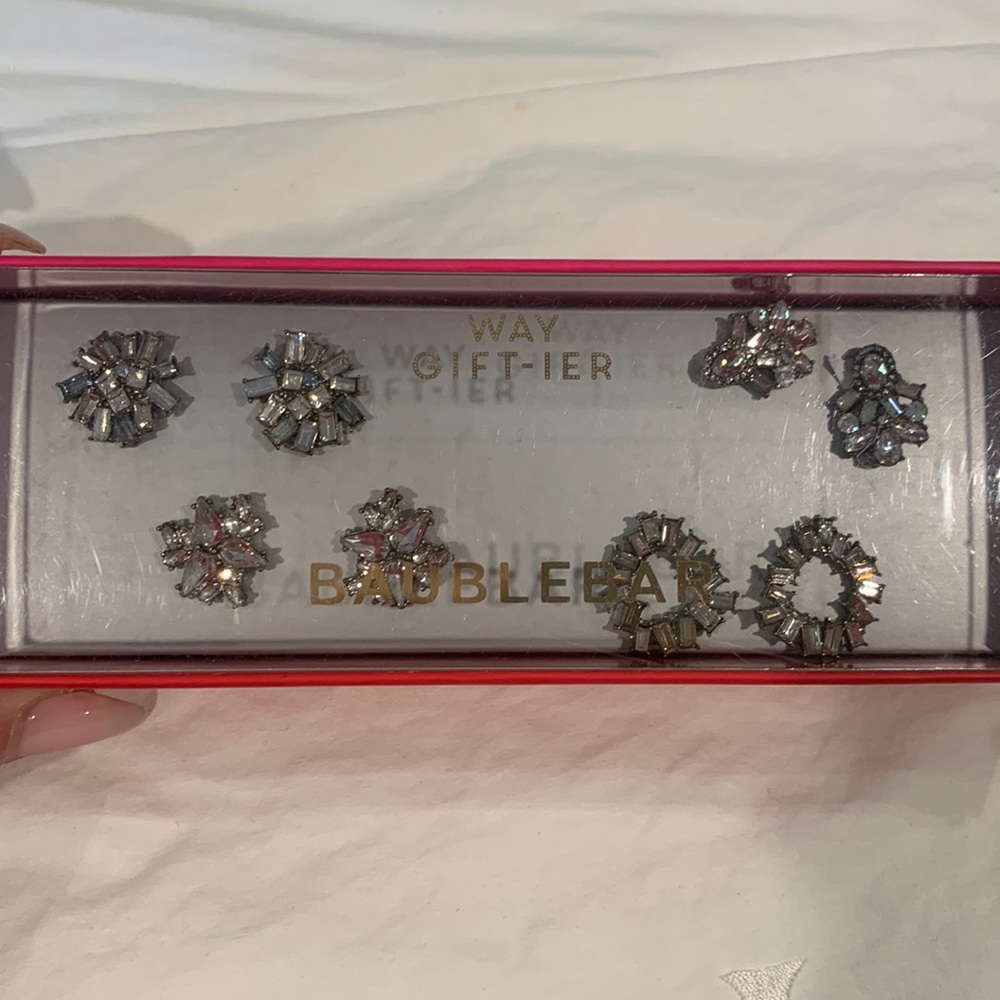 Baublebar earrings set